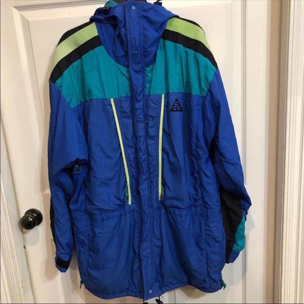 Vintage Nike ACG Cerro Torre Argentina Color Block Waterproof jacket